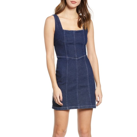 Tiger Mist Dresses & Skirts - LAST CHANCE! Tiger Mist Danni Denim Mini Dress